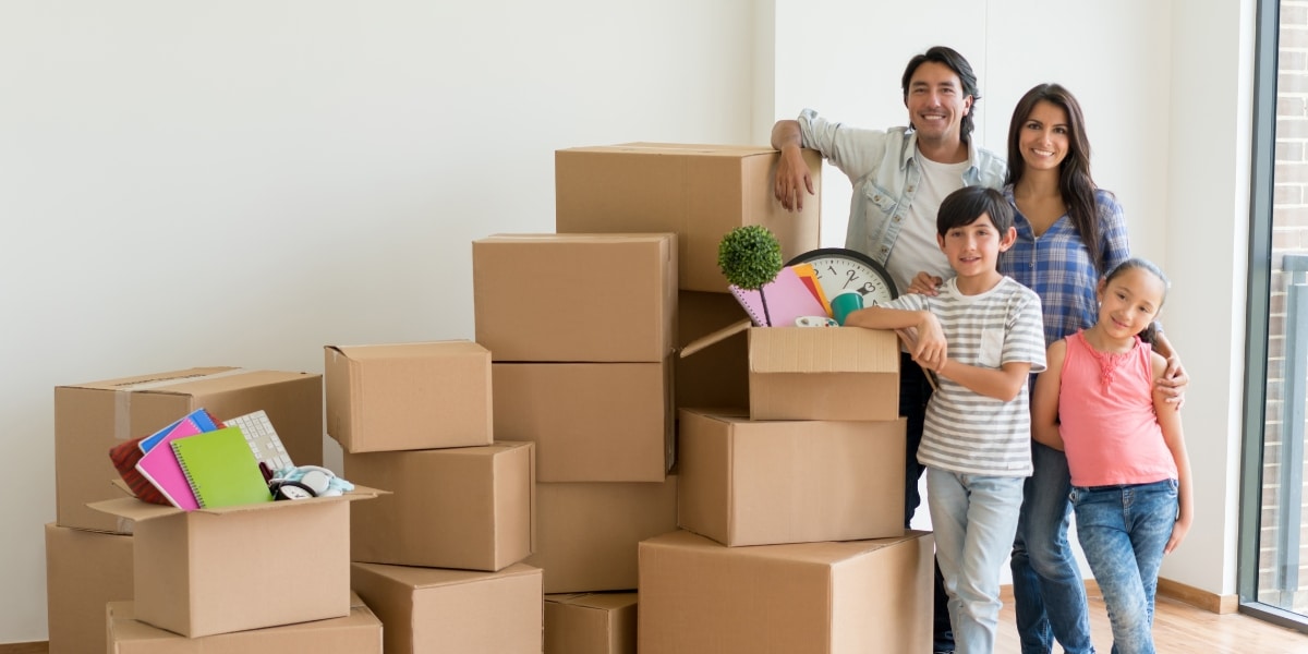 Come si gestiscono i bambini durante un trasloco?