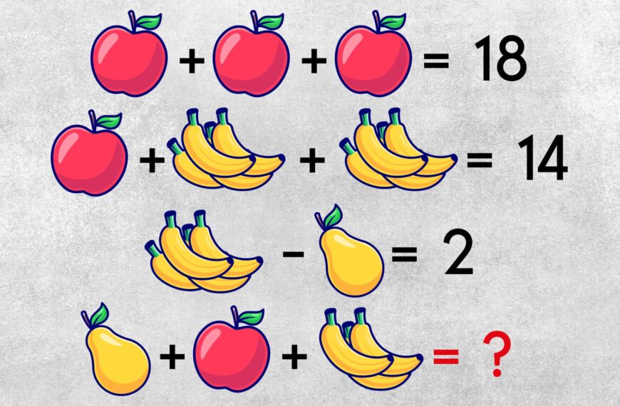 Sfida matematica: mettete alla prova la vostra intelligenza risolvendo questo test in meno di 10 secondi.