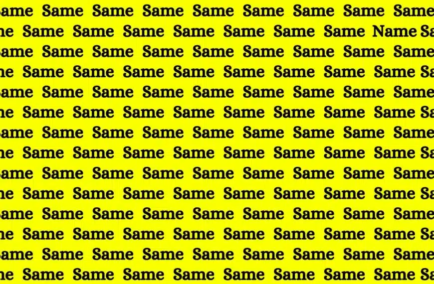 Illusione ottica sfida cerebrale: se hai gli occhi dell’aquila trova il nome della parola in 10 secondi