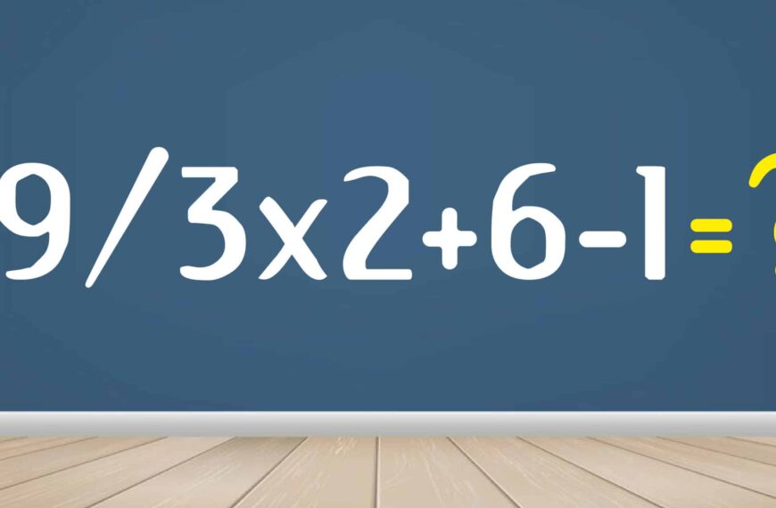 Test del QI: sei in grado di risolvere questo problema matematico?