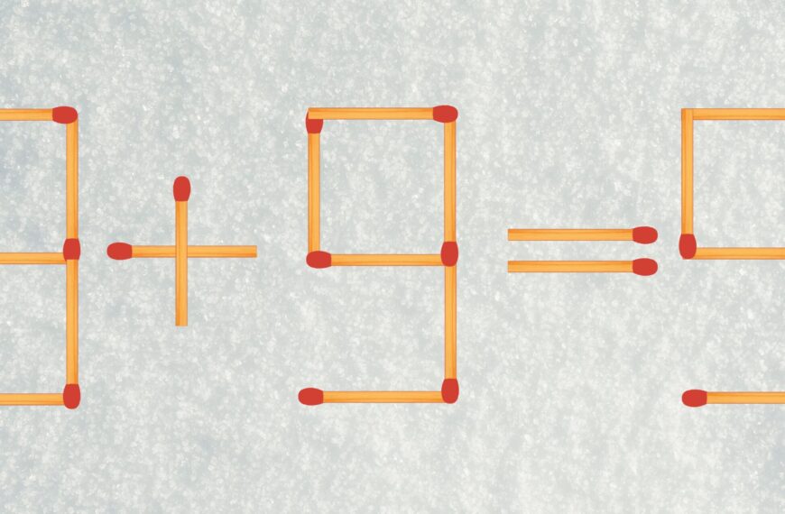 Sfida matematica: metti alla prova il tuo QI e sposta 1 fiammifero per risolvere l'equazione in meno di 25 secondi!