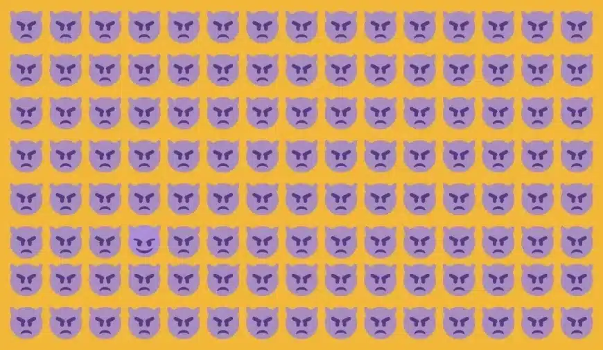 Sfida all’illusione ottica delle Emoji strane: Individuare le Emoji strane in questa immagine entro 20 secondi