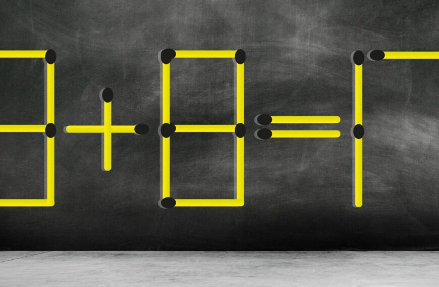 Sfida matematica: sei abbastanza intelligente da risolvere questo indovinello in 25 secondi con un solo fiammifero da aggiungere?