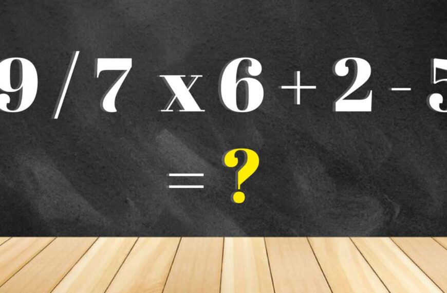 Indovinello matematico: metti alla prova il tuo QI risolvendo questa operazione in meno di 30 secondi – Sei un mago dei numeri?