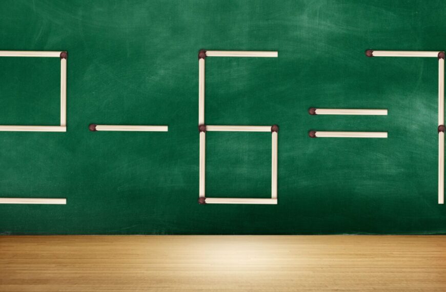 Sfida matematica: sei un genio con un QI superiore? Ricollocate 1 solo fiammifero e trionfate in meno di 25 secondi!