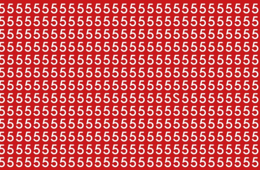 Sfida visiva: riuscite a individuare il numero dispari tra i numeri 5 in meno di 10 secondi?